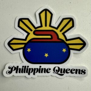 Philippine Queens crown sticker