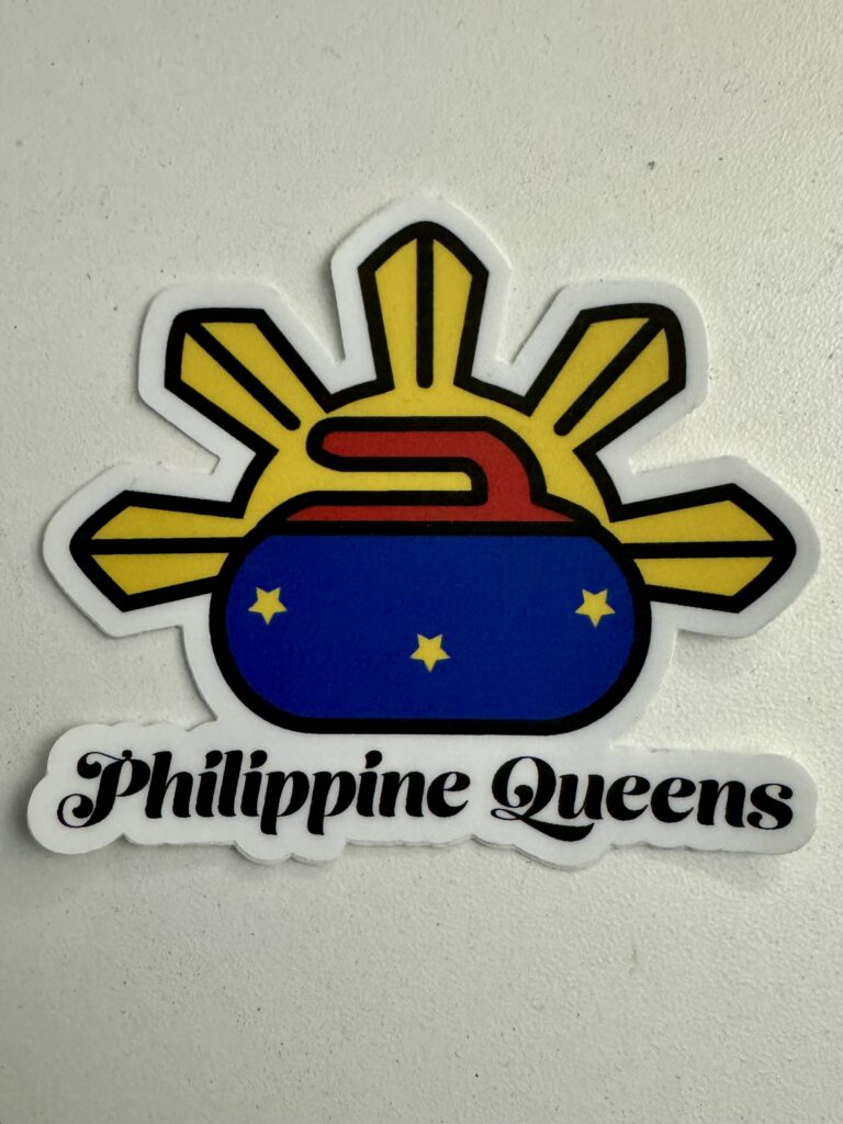 Philippine Queens crown sticker
