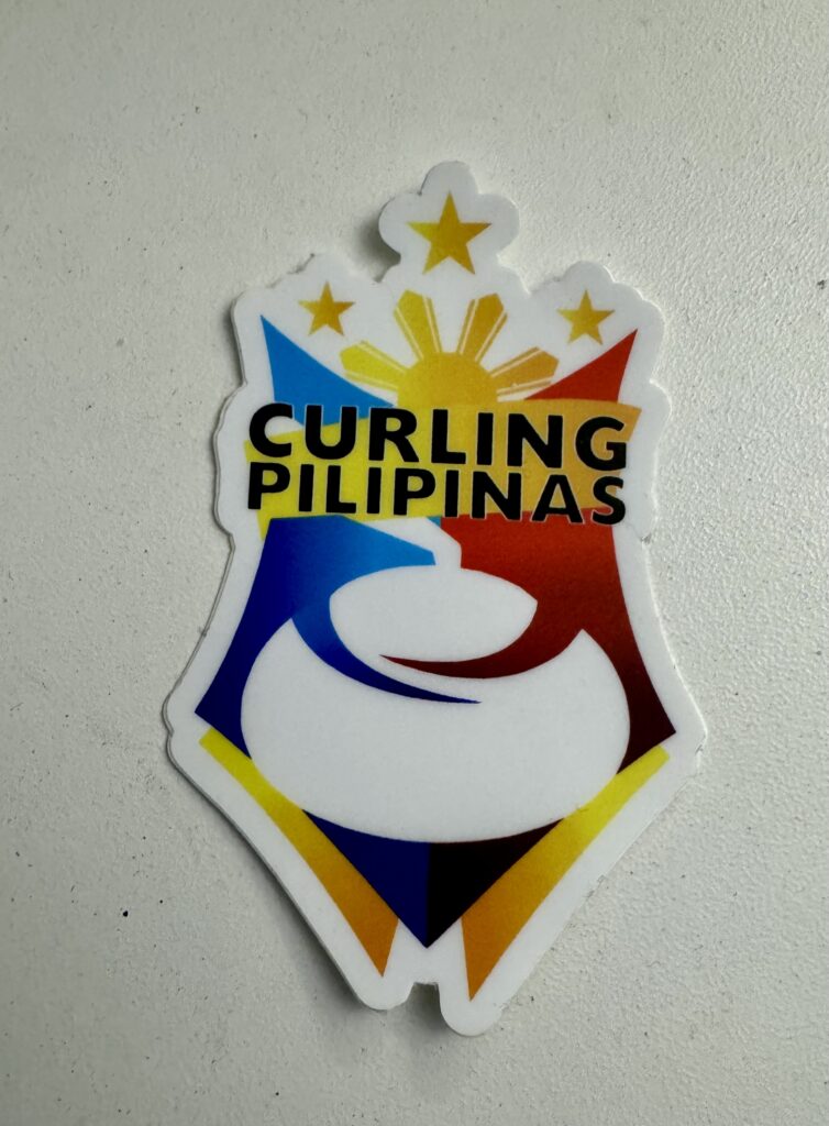 Curling Pilipinas logo sticker