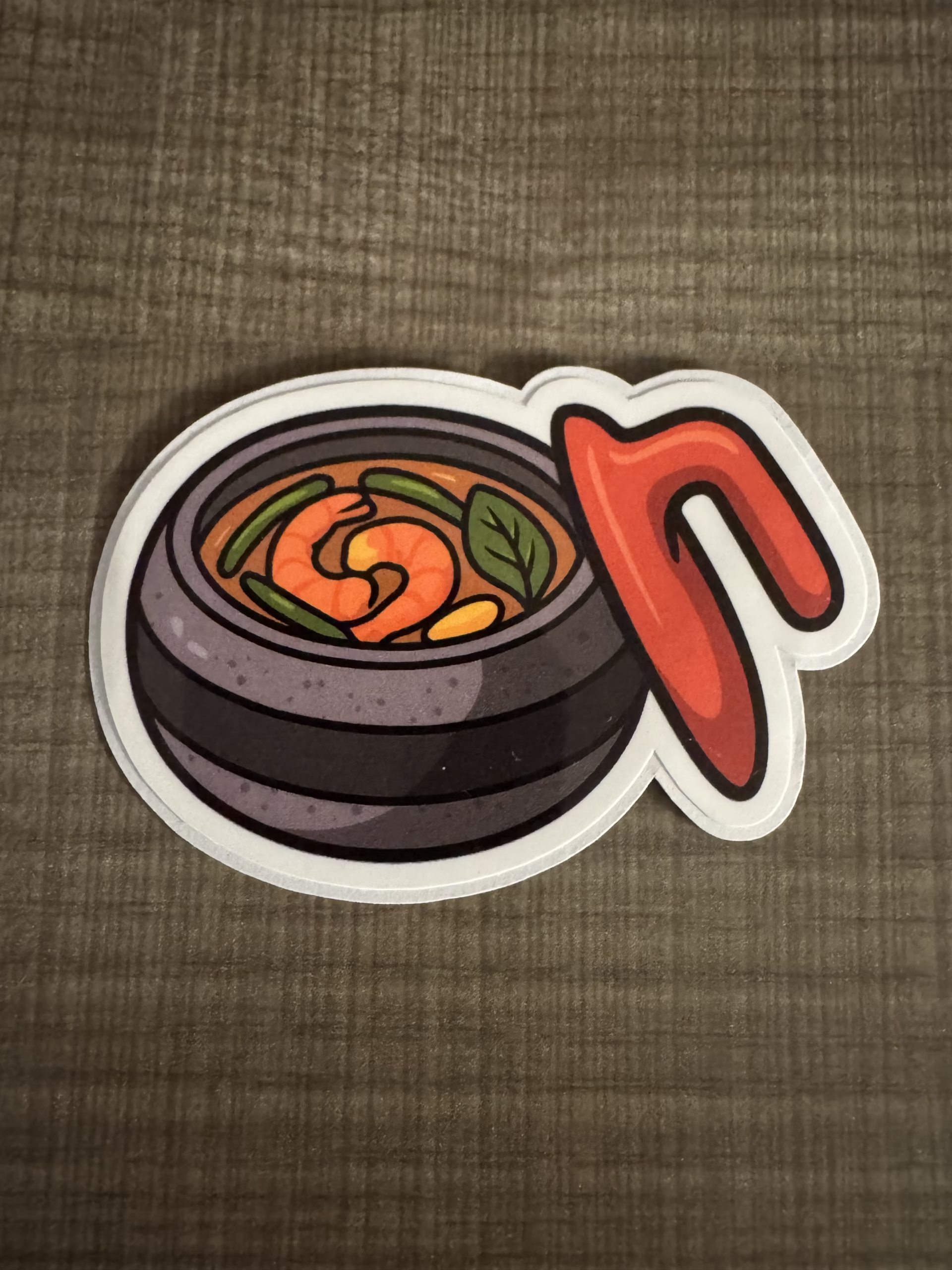 Sinigang stone sticker