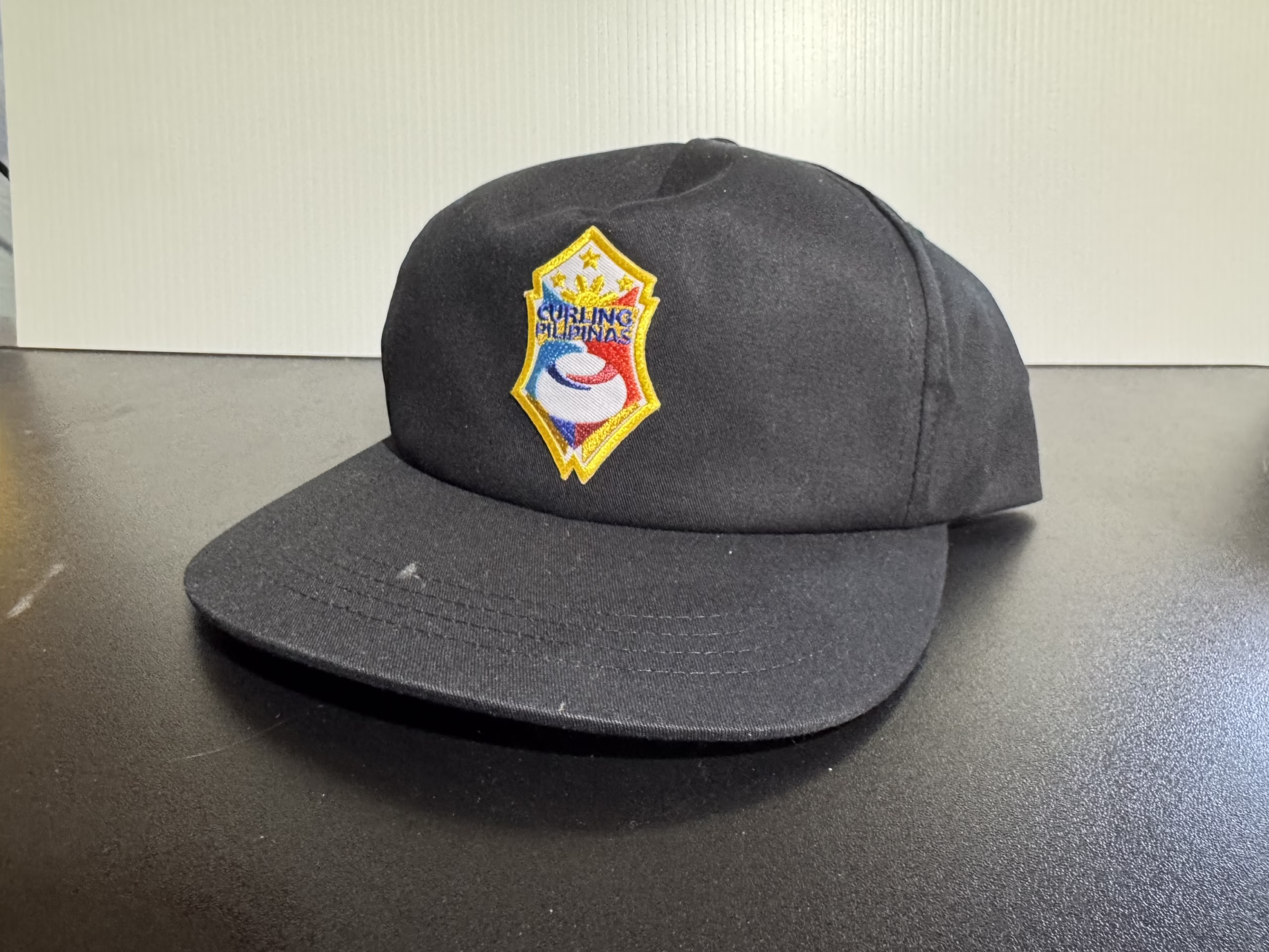 Curling Pilipinas snapback hat - flat bill