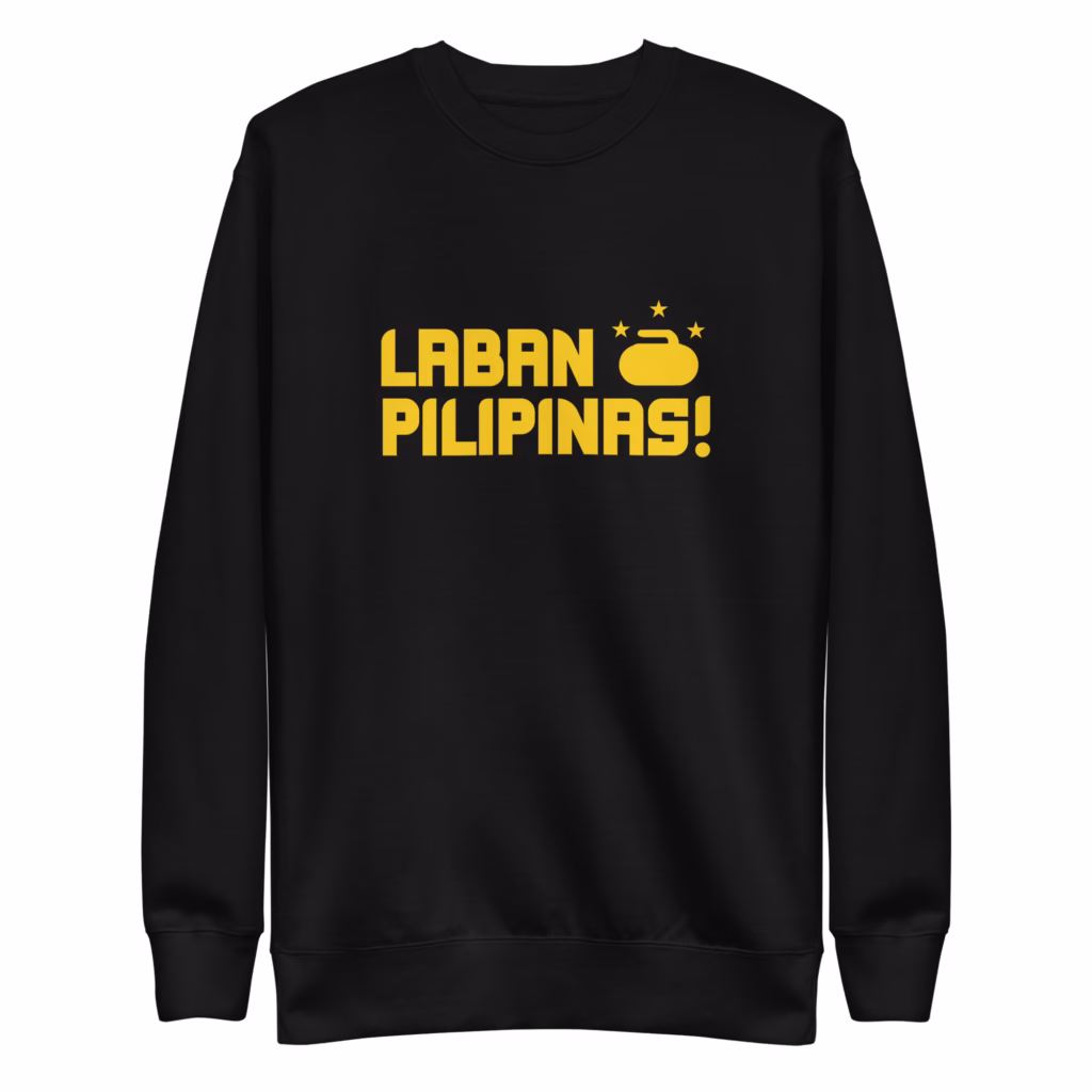 Laban Pilipinas unisex sweatshirt - Yellow logo