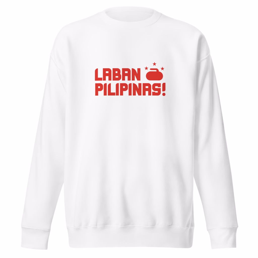 Laban Pilipinas unisex sweatshirt - Red logo